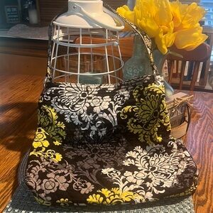 Vera Bradley Retired Baroque Shopper Shoulder Bag Purse